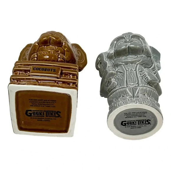 Geeki Tiki Tom and Jerry Tiki Mug Hula Time Set of 2 Box Set New - Picture 12 of 13